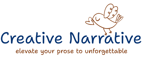 Creative Narrative logo for the Home page